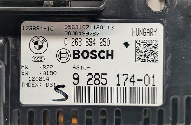 Thumbnail 6: 11-14 BMW 528i 535i 550i 640i 650i 740i 750i (F10) SPEEDOMETER MPH CLUSTER