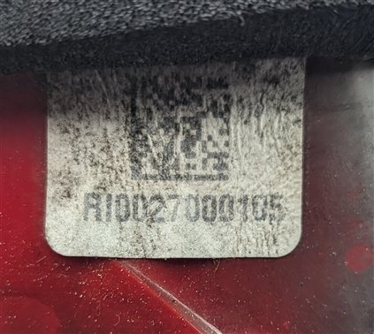 Thumbnail 6: 09-12 BMW 740i 750i 760i B7 (F01) REAR LEFT INNER TRUNK LID TAILLIGHT LIGHT LAMP