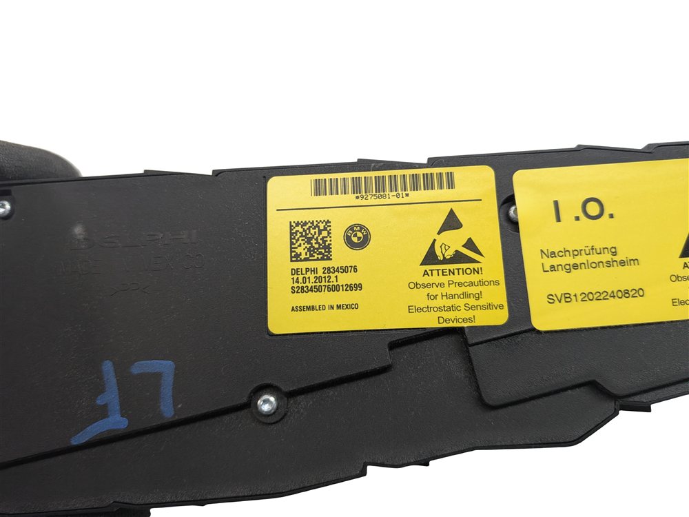 Thumbnail 6: 2012 BMW 750LI (F01) FRONT LEFT DRIVER SEAT CONTROL SWITCH w/MEMORY