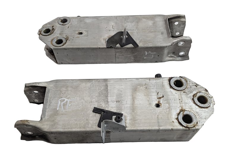 Thumbnail 3: BMW 7 SERIES (F01) FRONT LEFT & RIGHT BUMPER IMPACT REINFORCEMENT BRACKET SET/2