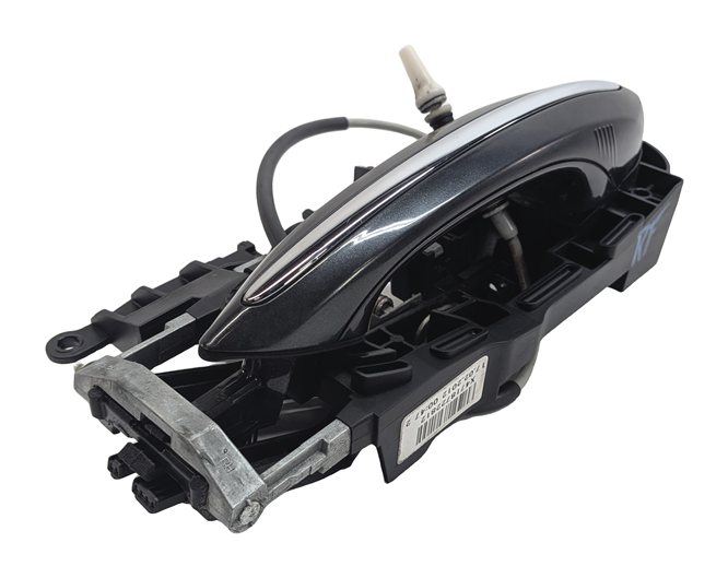 Thumbnail 3: 2009-2018 BMW 5 7 SERIES (F01 F02 F10) FRONT RIGHT COMFORT DOOR HANDLE (Gray)