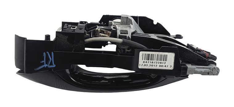 Thumbnail 5: 2009-2018 BMW 5 7 SERIES (F01 F02 F10) FRONT RIGHT COMFORT DOOR HANDLE (Gray)