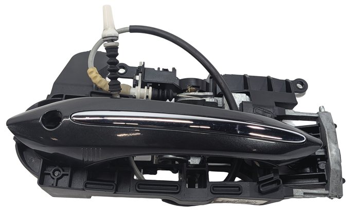 Thumbnail 2: 09-15 BMW 7 SERIES (F01 F02) FRONT LEFT DRIVER COMFORT DOOR HANDLE (Gray)