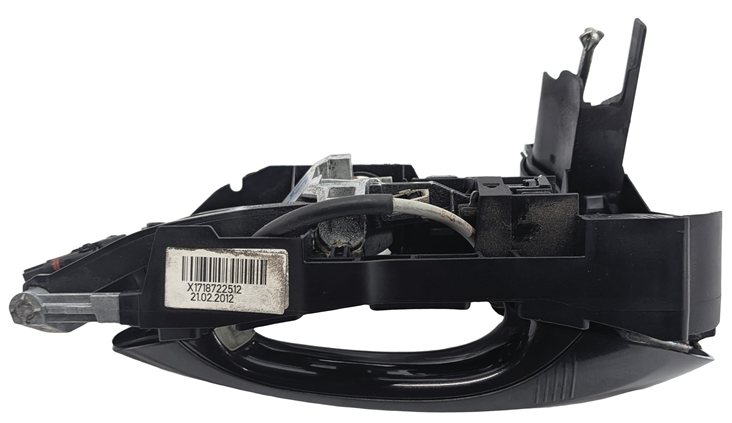 Thumbnail 5: 09-15 BMW 7 SERIES (F01 F02) FRONT LEFT DRIVER COMFORT DOOR HANDLE (Gray)
