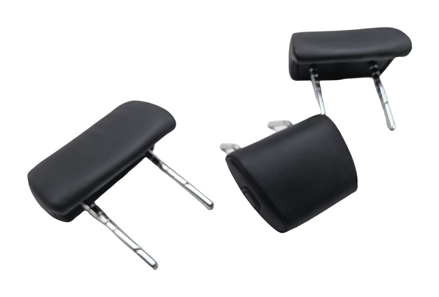 2009-2015 BMW 740i 750i 750Li 760Li (F01 F02 F04) REAR SEAT HEADREST SET 3 BLACK