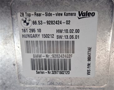 Thumbnail 7: 10-17 BMW 3 4 5 6 7 SERIES (F01 F10 F30 F32) SURROUND VIEW CAMERA MODULE