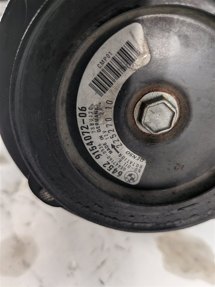 Thumbnail 15: 08-16 BMW 5 6 7 M6 M5 X5 X5M X6 X6M (E70 E71 F01 F06 F10) AC AIR COMPRESSOR PUMP