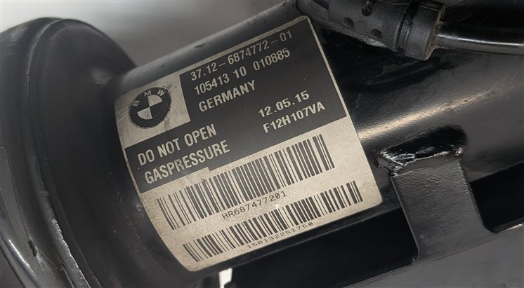 Thumbnail 5: 12-19 BMW 6-SERIES (F12) CONVERTIBLE REAR LEFT DRIVER EDC DAMPING SHOCK STRUT