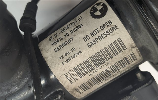 Thumbnail 6: 12-19 BMW 6-SERIES (F12) CONVERTIBLE REAR LEFT DRIVER EDC DAMPING SHOCK STRUT