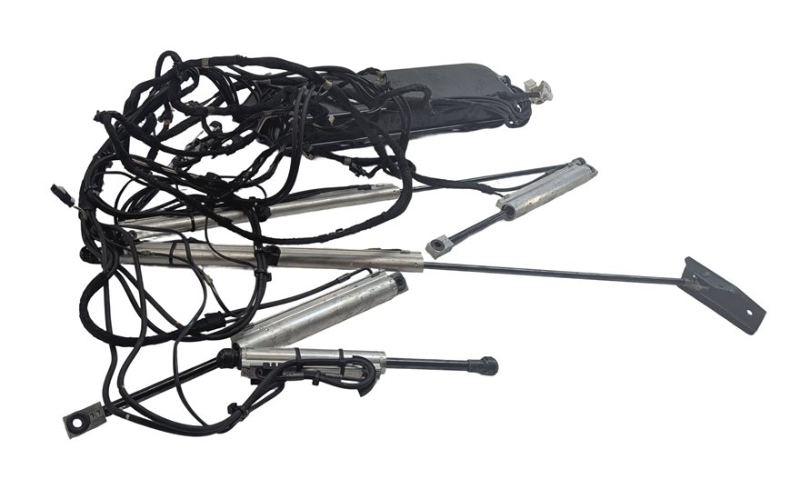 Thumbnail 1: 12-18 BMW 640i 650i M6 F12 F13 CONVERTIBLE TOP HYDRAULIC LIFT CYLINDER w/LINES