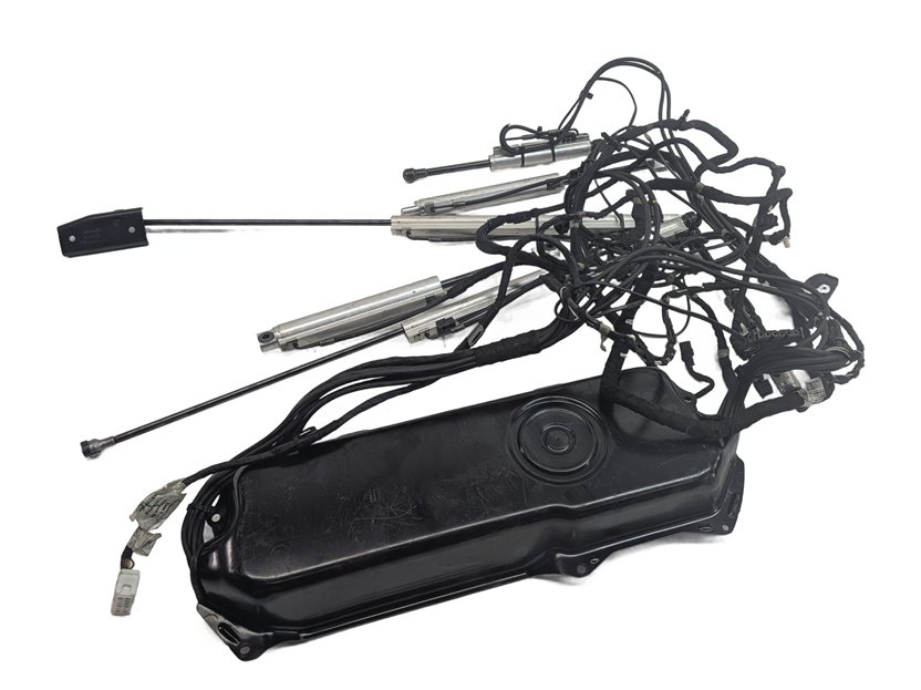 Thumbnail 4: 12-18 BMW 640i 650i M6 F12 F13 CONVERTIBLE TOP HYDRAULIC LIFT CYLINDER w/LINES