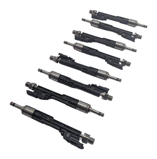 Thumbnail 1: 14-19 BMW 550i 650i 750i M5 M6 X5 X6 X5M X6M 4.4L N63 S63 V8 FUEL INJECTOR SET/8