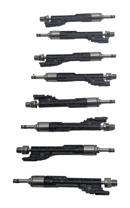 Thumbnail 2: 14-19 BMW 550i 650i 750i M5 M6 X5 X6 X5M X6M 4.4L N63 S63 V8 FUEL INJECTOR SET/8
