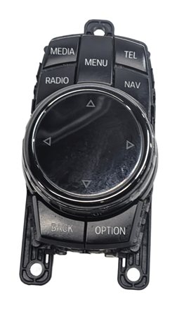 Thumbnail 2: 14-16 BMW 640i 650i M6 F06 iDRIVE MEDIA NAVIGATION RADIO PHONE CONTROL SWITCH