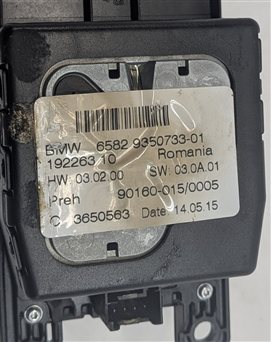 Thumbnail 6: 14-16 BMW 640i 650i M6 F06 iDRIVE MEDIA NAVIGATION RADIO PHONE CONTROL SWITCH