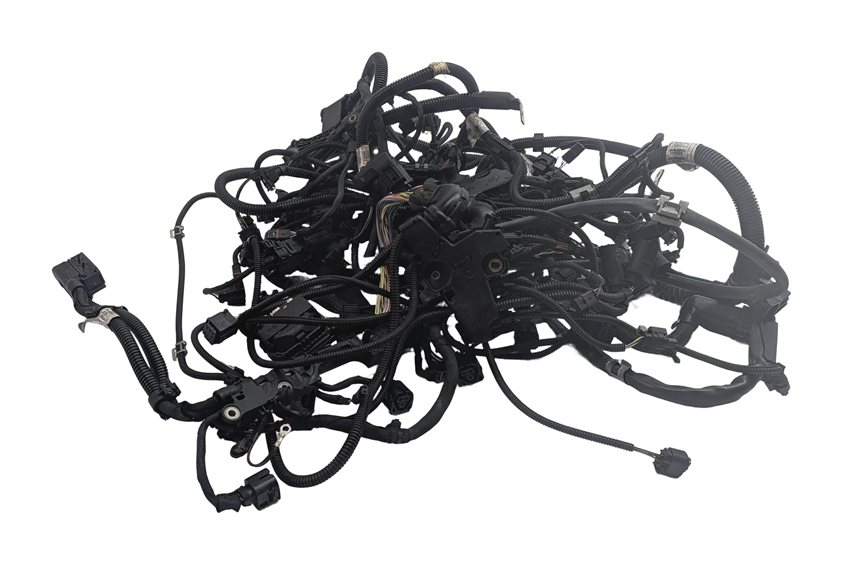 2016 BMW 650I F12 4.4L N63 ENGINE MOTOR WIRE WIRING HARNESS LOOM SET