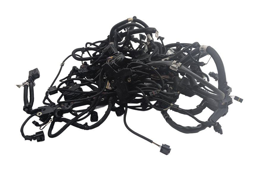 Thumbnail 2: 2016 BMW 650I F12 4.4L N63 ENGINE MOTOR WIRE WIRING HARNESS LOOM SET