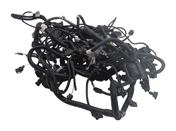 Thumbnail 4: 2016 BMW 650I F12 4.4L N63 ENGINE MOTOR WIRE WIRING HARNESS LOOM SET