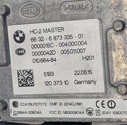 Thumbnail 3: 2016 BMW 650I CONVERTIBLE F12 REAR BLIND SPOT RADAR SENSOR MODULE MASTER