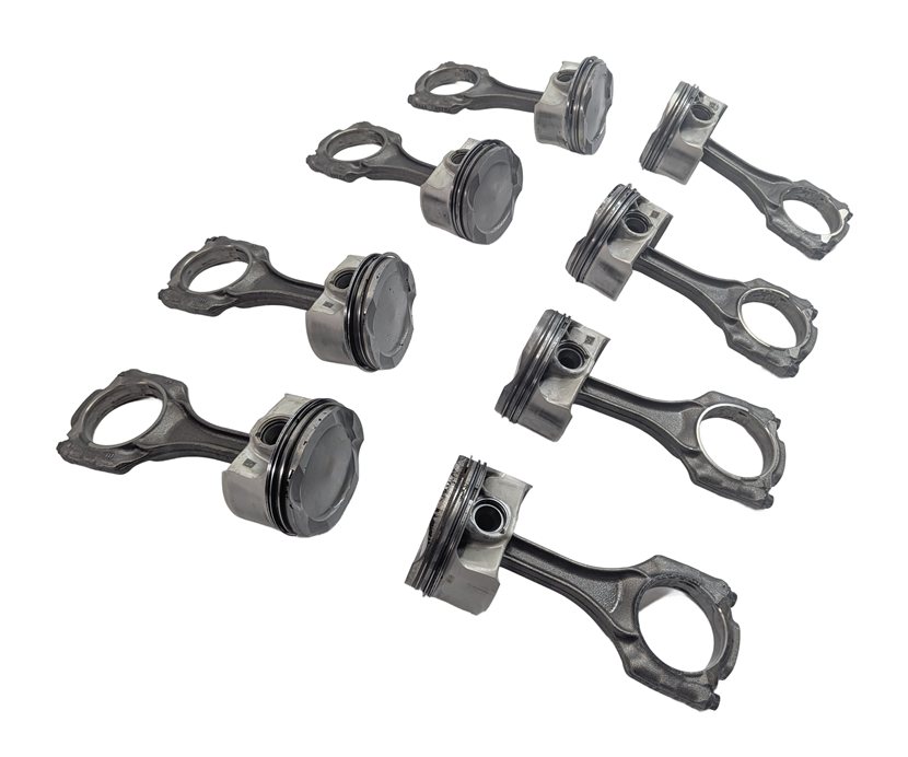 13-18 BMW X5 X6 5 6 7 (F01 F02 F06 F07 F10 F12) 4.4L N63 ENGINE PISTON SET/8