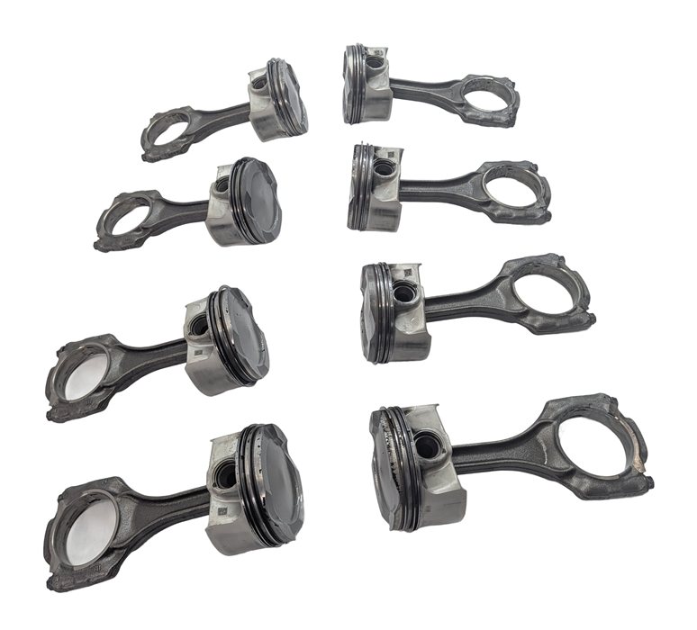Thumbnail 2: 13-18 BMW X5 X6 5 6 7 (F01 F02 F06 F07 F10 F12) 4.4L N63 ENGINE PISTON SET/8