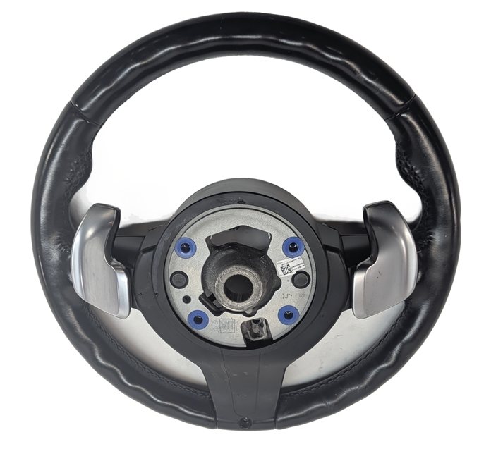 Thumbnail 4: 16-18 BMW 640i 650i F12 F13 M SPORT STEERING WHEEL w/PADDLES W/O HEAT (Black)