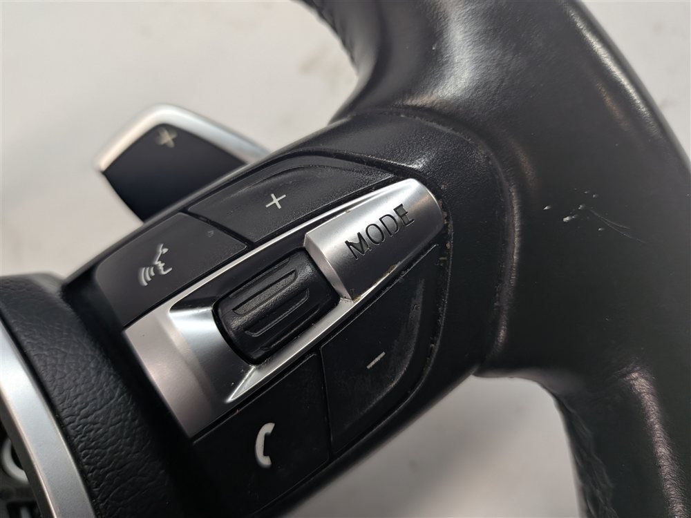 Thumbnail 8: 16-18 BMW 640i 650i F12 F13 M SPORT STEERING WHEEL w/PADDLES W/O HEAT (Black)