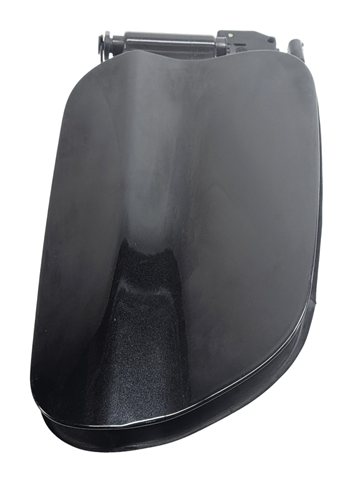 Thumbnail 3: 12-18 BMW 640i 650i M6 F12 F06 COUPE CONVERTIBLE REAR FUEL TANK DOOR LID (Black)