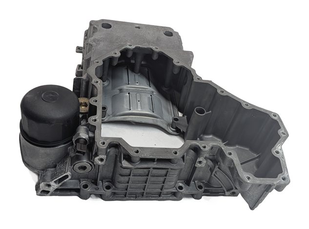 Thumbnail 3: 09-19 BMW 550i 550iGT 650i 750i F01 F07 F10 RWD 4.4L N63 UPPER ENGINE OIL PAN