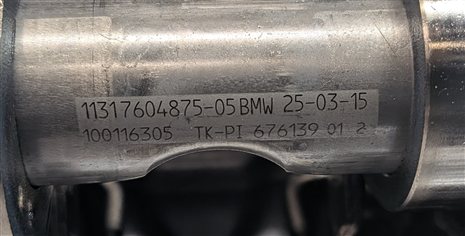 Thumbnail 6: 13-19 BMW 550i 650i 750i X5 X6 4.4L N63B TWIN TURBO ENGINE RIGHT CYLINDER HEAD