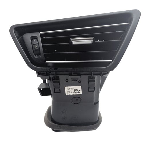 Thumbnail 3: 2016 BMW 650I F12 FRONT RIGHT PASSENGER DASH HEAT AIR AC VENT (Black)