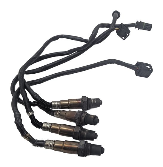2016 BMW 650I CONVERTIBLE F12 4.4L N63 ENGINE OXYGEN O2 LAMBDA SENSOR SET/4