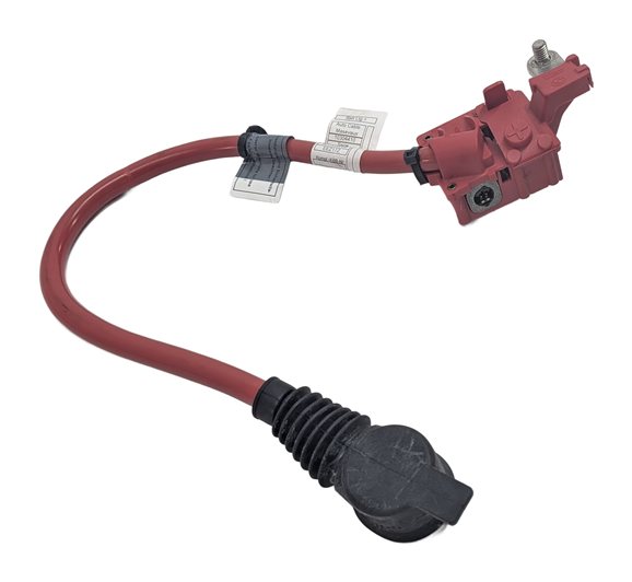 2016 BMW 650I CONVERTIBLE F12 4.4L POSITIVE BATTERY CABLE w/SAFETY TERMINAL