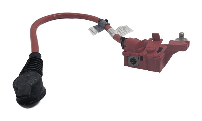 Thumbnail 2: 2016 BMW 650I CONVERTIBLE F12 4.4L POSITIVE BATTERY CABLE w/SAFETY TERMINAL