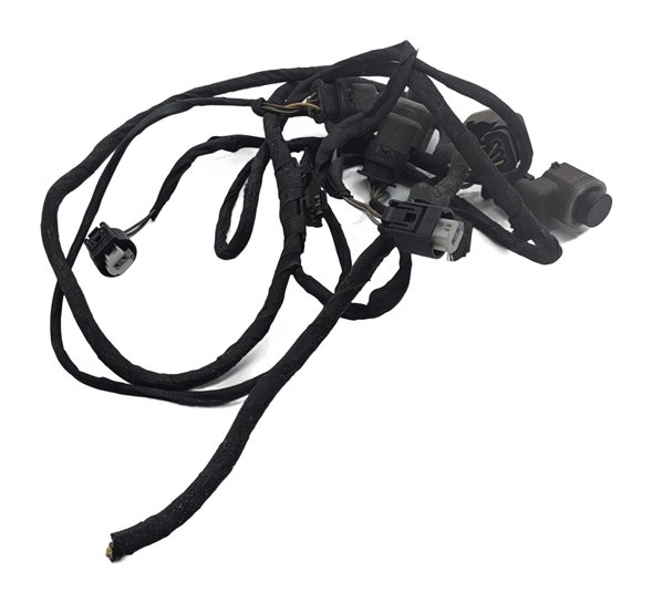 Thumbnail 2: 2016 BMW 650I CONVERTIBLE F12 REAR PARK ASSIST PDC SENSORS w/HARNESS (Black)
