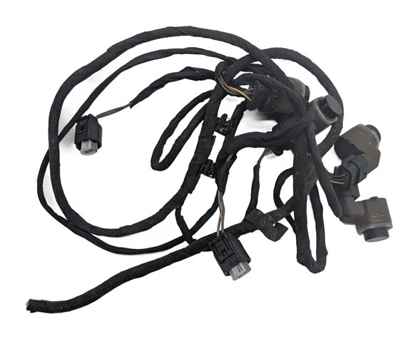 Thumbnail 3: 2016 BMW 650I CONVERTIBLE F12 REAR PARK ASSIST PDC SENSORS w/HARNESS (Black)