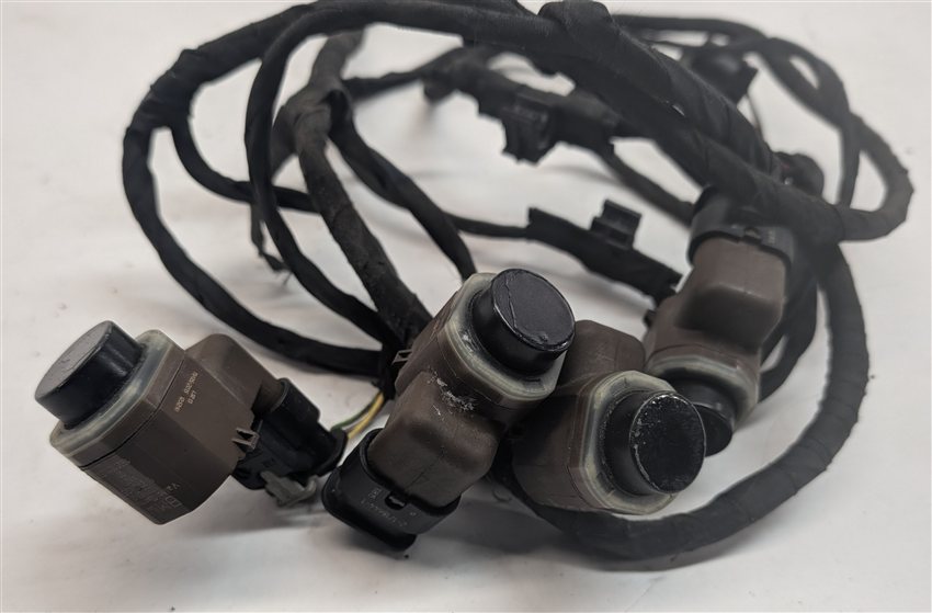 Thumbnail 4: 2016 BMW 650I CONVERTIBLE F12 REAR PARK ASSIST PDC SENSORS w/HARNESS (Black)