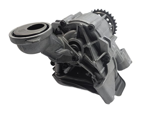 Thumbnail 4: 2016 BMW 650I CONVERTIBLE F12 4.4L N63 ENGINE OIL PUMP w/PICKUP TUBE SPROCKET