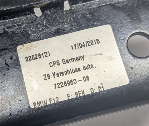 Thumbnail 6: 2016 BMW 650I CONVERTIBLE F12 FRONT CONVERTIBLE TOP LOCK LATCH MOTOR