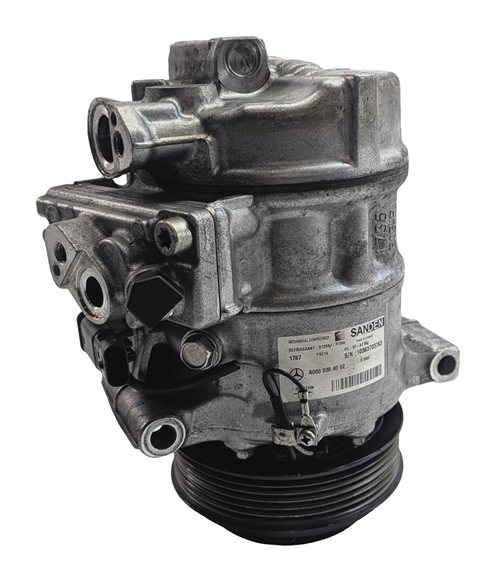 Thumbnail 3: 2017-2023 MERCEDES C300 GLC300 E300 E350 (W205 X253 W213) A/C COMPRESSOR