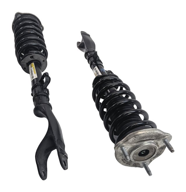 Thumbnail 2: 2017 MERCEDES C300 4MATIC (W205) FRONT COIL STRUT SHOCK ASSEMBLY SET 2 AWD