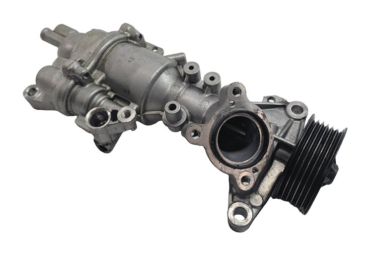 2017 MERCEDES C300 (W205) 2.0L (274.920) ENGINE WATER COOLANT PUMP w/ THERMOSTAT