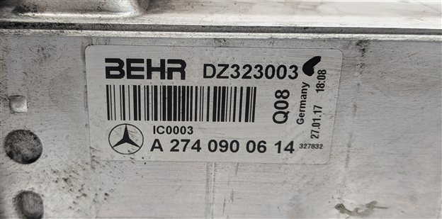 Thumbnail 7: 2015-2023 MERCEDES C300 C43 AMG (W205) INTERCOOLER CHARGE AIR COOLER RADIATOR