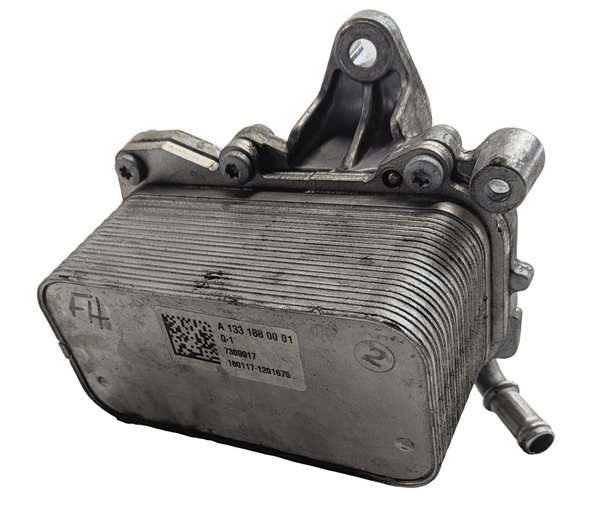 Thumbnail 5: 15-21 MERCEDES C300 C63 AMG GLC300 (W205 X253) ENGINE OIL COOLER HEAT EXCHANGER
