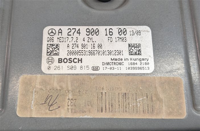 Thumbnail 6: 2017-2020 MERCEDES C300 C350 E300 GLC300 GLC350 (W205 C213 X253) ENGINE MODULE