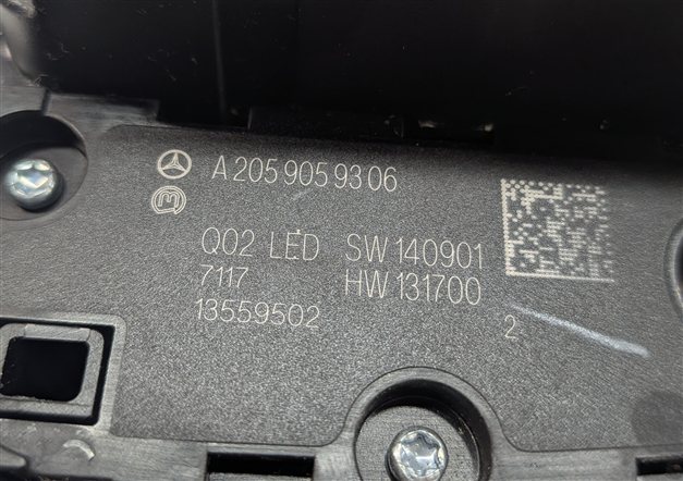 Thumbnail 11: 16-19 MERCEDES C300 C350 C450 GLC300 (W205 X253) GPS MULTIMEDIA TOUCHPAD CONTROL