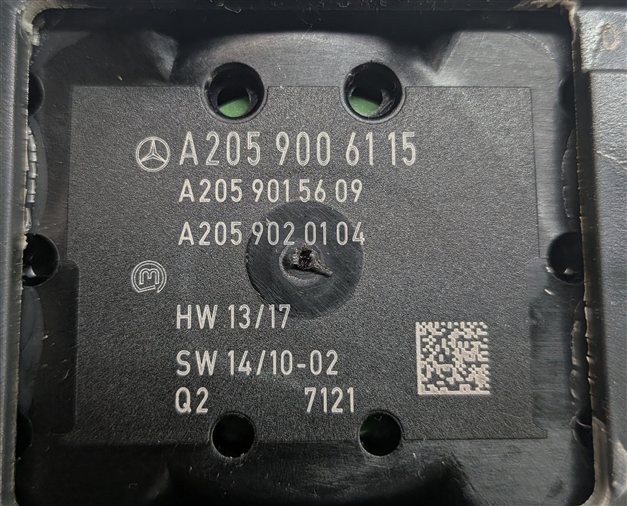 Thumbnail 13: 16-19 MERCEDES C300 C350 C450 GLC300 (W205 X253) GPS MULTIMEDIA TOUCHPAD CONTROL