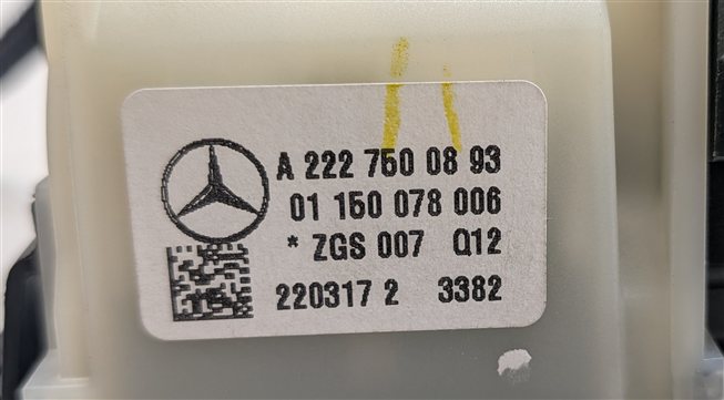 Thumbnail 7: 2017-2019 MERCEDES C300 C350 C43 C63 (W205) TRUNK HANDLE w/ REARVIEW CAMERA