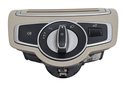 Thumbnail 3: 2015-2022 MERCEDES C300 C43 W205 DRIVER HEADLIGHT HEAD LIGHT LAMP SWITCH (BEIGE)