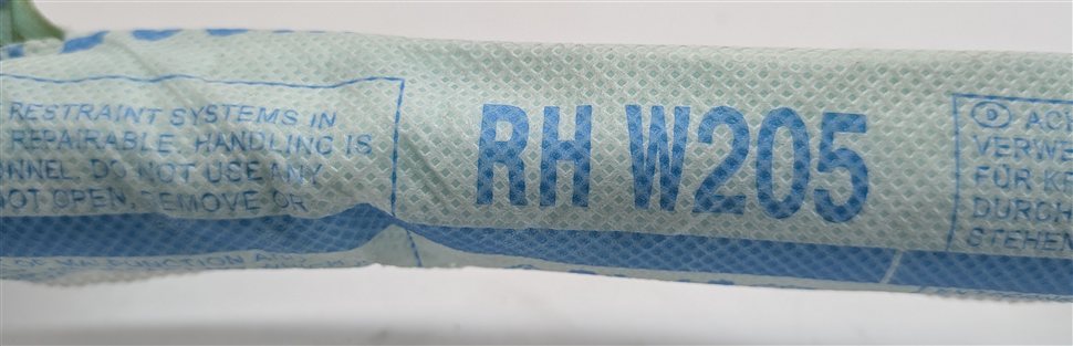 Thumbnail 3: 15-2021 MERCEDES C300 C350E C400 C450 C43 C63 (W205) RIGHT SIDE CURTAIN AIRBAG